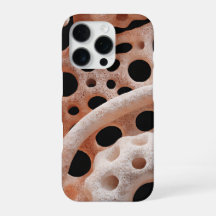 Funda para iPhone de terracota abstracta moderna