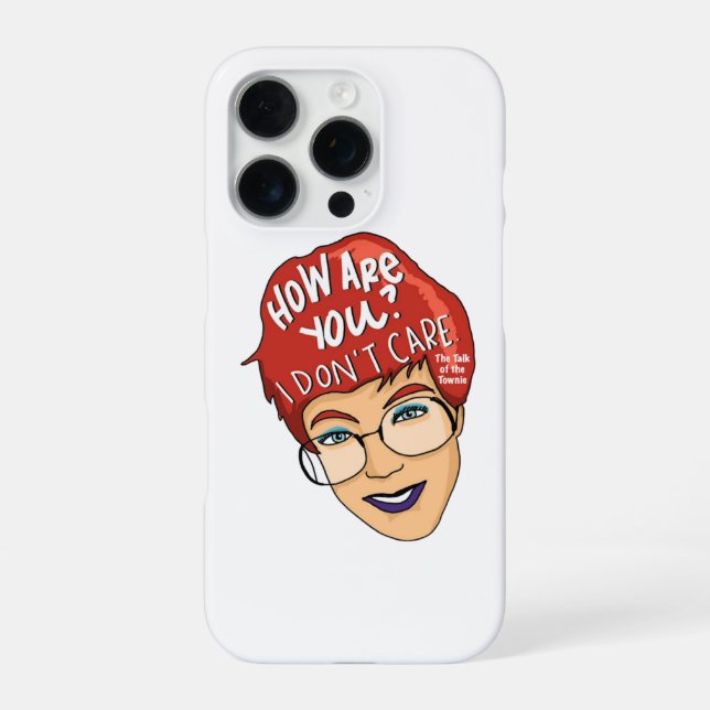16 Pro Funda para iPhone iDon'tCare (Reverso)
