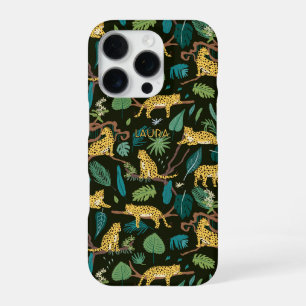 16 Pro Funda para iPhone / iPad de leopardo guepardo dive