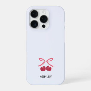 16 Pro Funda para iPhone   Lazo de Cereza Dulce Cubierta 