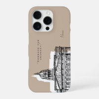 Funda para iPhone Nottingham Tone Sketch