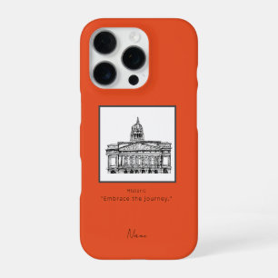 16 Pro Funda para iphone Nottingham Tone Sketch
