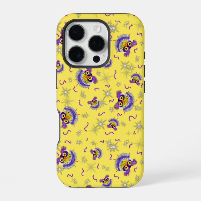 16 Pro Funda para iPhone Owls pattern Case-Mate (Reverso )