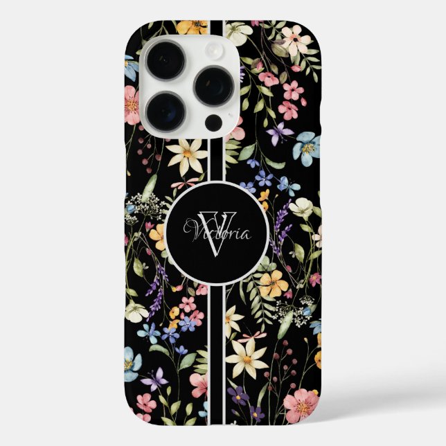 16 Pro Funda para iPhone personalizada con delicado patró (Reverso )