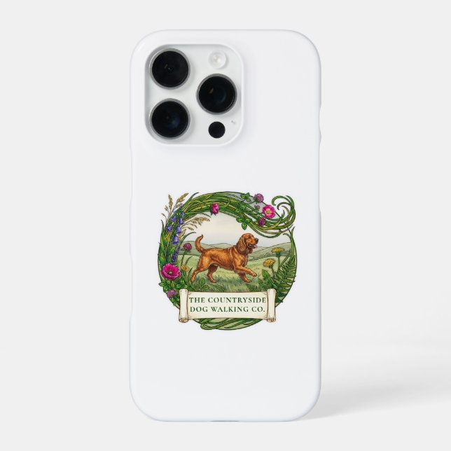16 Pro Funda para iPhone personalizada para paseador de p (Reverso)