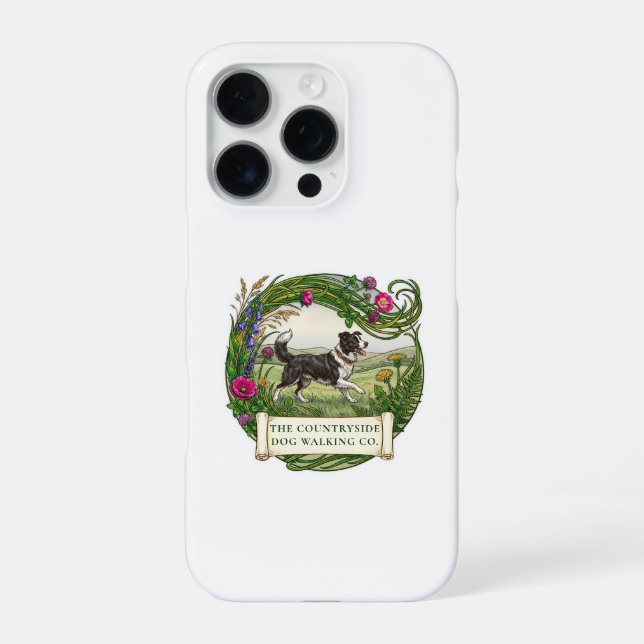 16 Pro Funda personalizada para iPhone de paseador de per (Reverso)