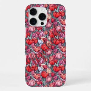 16 Pro Max Cute Tulip Nombre Funda Iphone Para Teléfono Perso