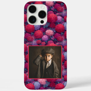 16 Pro Max Funda de iPhone con foto personalizada de hortensi
