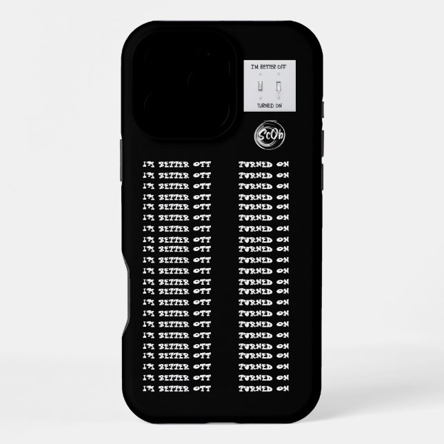 16 Pro Max Funda divertida para iPhone (Reverso )