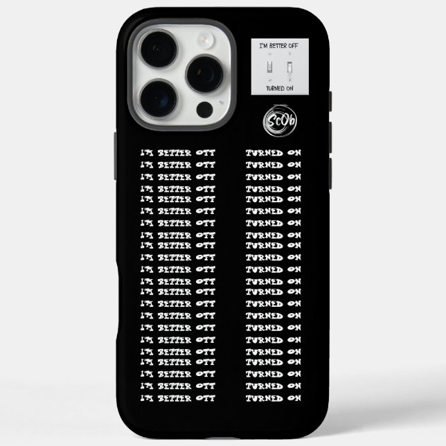 16 Pro Max Funda divertida para iPhone (Reverso)