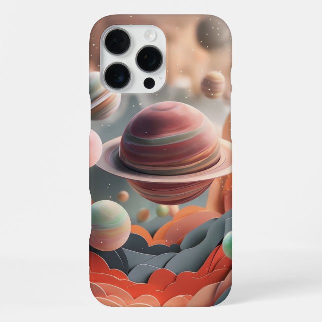 16 Pro Max funda duro para iPhone - Cubierta protectora de do (Reverso )