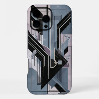 16 Pro Max Funda para iPhone Art Déco Geométrico Abstracto