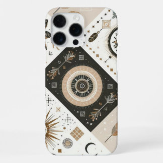 16 Pro Max Funda para iPhone Boho Chic – Elegante y Protector