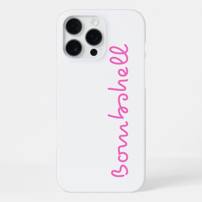 16 Pro Max Funda para iPhone Bombshell (Reverso )