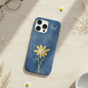 16 Pro Max Funda para iPhone Case-Mate con Monograma de Daisy