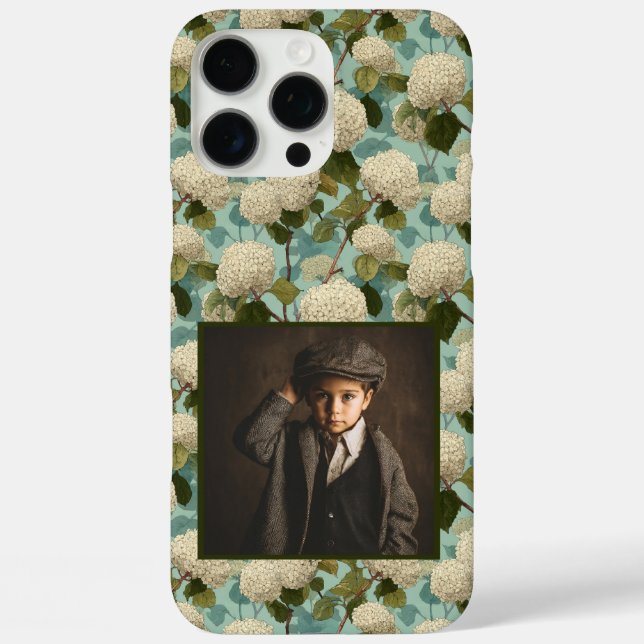 16 Pro Max Funda para iPhone de hortensia personalizada genia (Reverso )