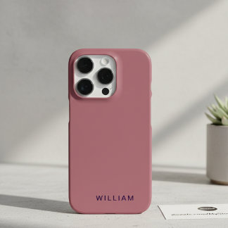 16 Pro Max Funda para iPhone de Oro Rosa Personalizada con Te