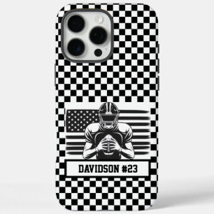 16 Pro Max Funda para iPhone / iPad de fútbol americano