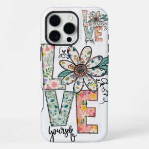 16 Pro Max Funda para iPhone / iPad LOVE MULTY FLOWERS