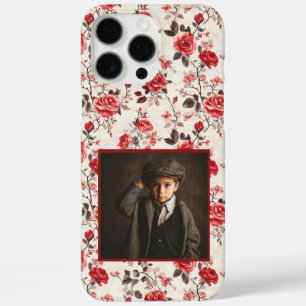 16 Pro Max Funda para iPhone personalizable con nombre Rosa C