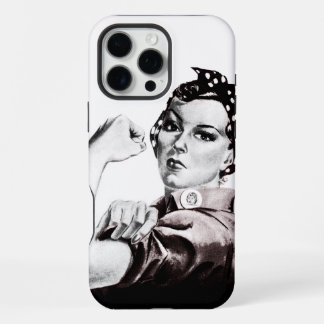 16 Pro Max Funda para iPhone Rosie la Remachadora
