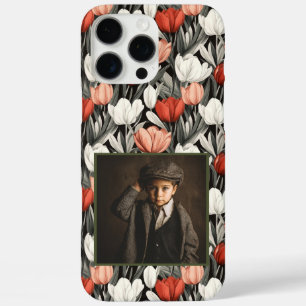 16 Pro Max Funda personalizada para iPhone Tulipán como regal
