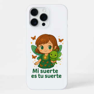 16 Pro Max Kawaii Muse & Lucky Cricket – Funda para iPhone Fo