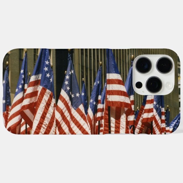 16 Pro Max USA 250 - Banderas Americanas - Funda para iPhone  (Reverso  (Horizontal) )