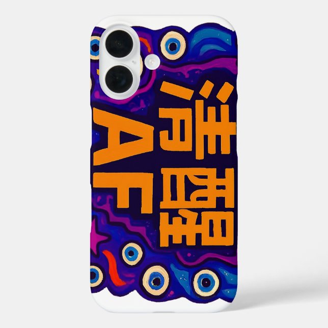 16 Sober AF - Chino - Funda para iPhone / iPad (Reverso )