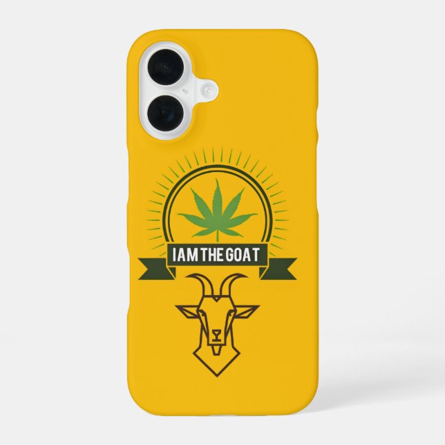 16 Soy la funda para iPhone de la cabra (Reverso )