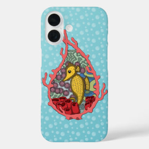 16 Tanga la Funda de maletas para iPhone y Seahorse
