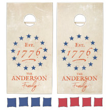 1776 American Stars and Family Name