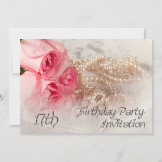 17.ª invitación a la fiesta de cumpleaños (Anverso)