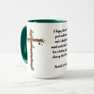 17:22 de los proverbios - taza de 15 onzas