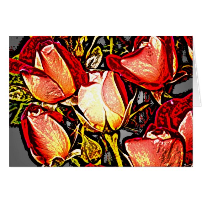 17 color de rosa (Anverso (Horizontal))