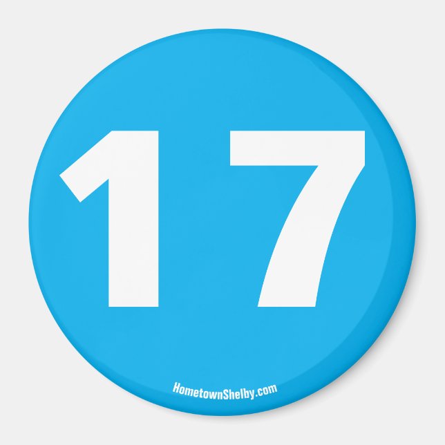 17 imán (Frente)