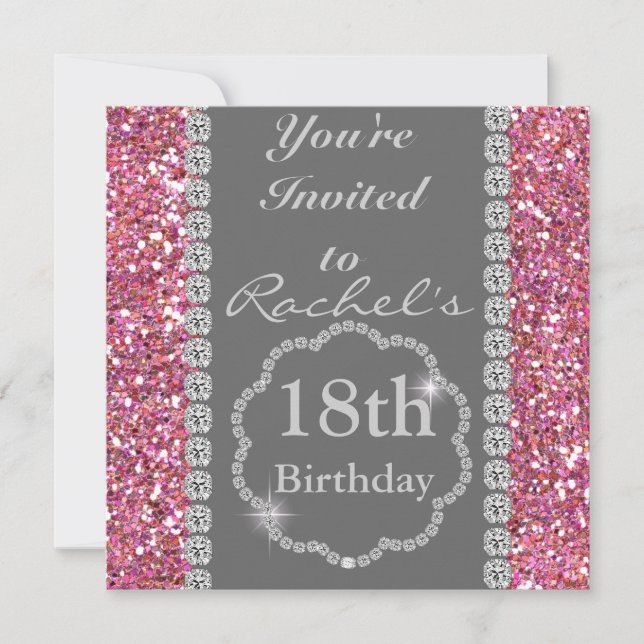 18ª invitación a la fiesta de cumpleaños (Anverso)