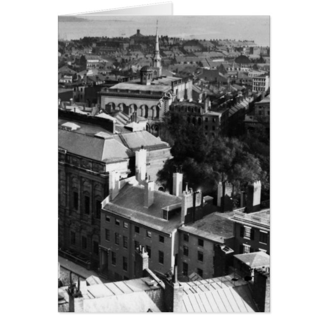 1859: Una vista de Boston mirando hacia el sur (Frente)