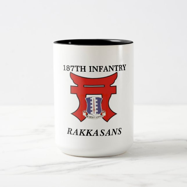 187o Taza de Rakkasans de la infantería (Centro)