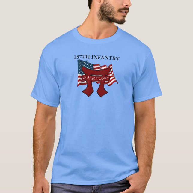 187TH CAMISETA de la INFANTERÍA RAKKASANS (Anverso)