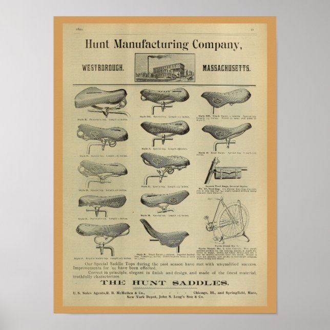 1893 Poster de Arte y Revista de Viñeta (Frente)