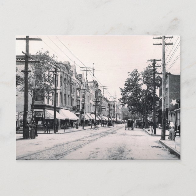 1897 South Main St. Wilkes Barre Pa. Postal (Anverso)