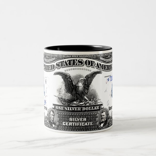 1899 tazas de Eagle del negro del certificado de (Centro)