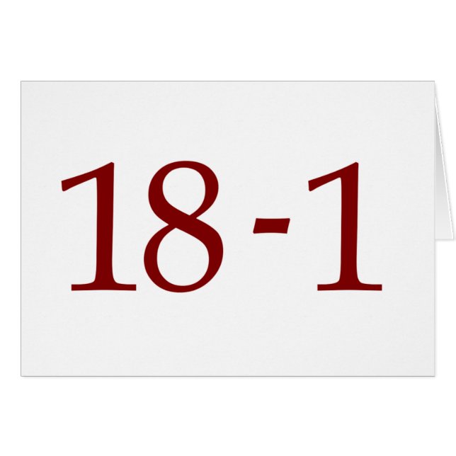 18-1 (Anverso (Horizontal))