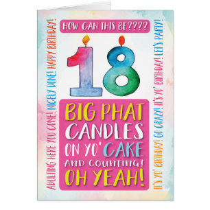 18 Adultos de cumpleaños aquí ven, vamos Fiesta