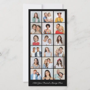 18 Collage de fotos Añadir su propia tarjeta de fe