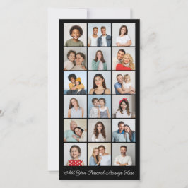 18 Collage de fotos Añadir su propia tarjeta de fe