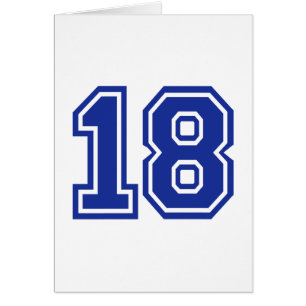 18 - dieciocho