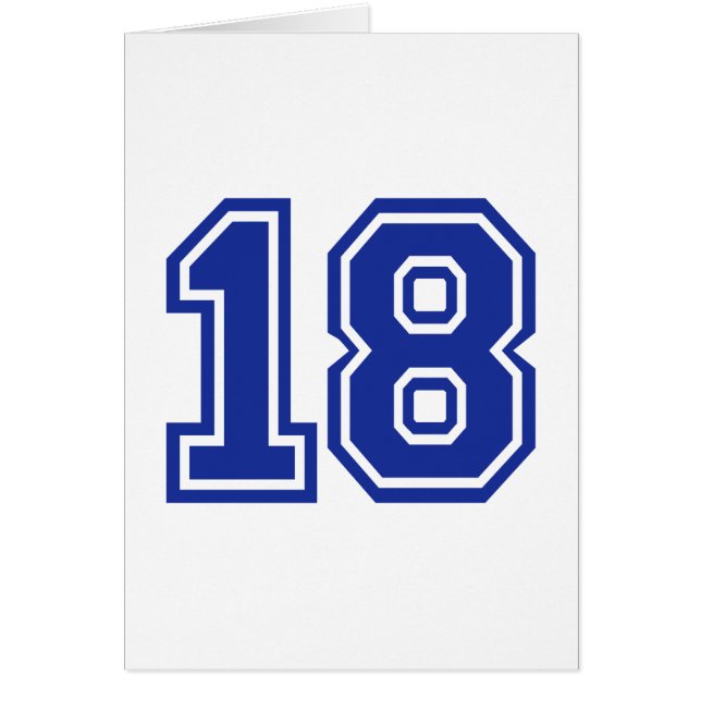 18 - dieciocho (Frente)