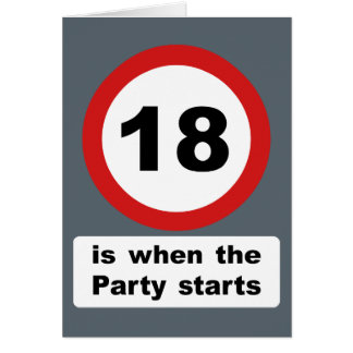 18 es cuando el fiesta comienza